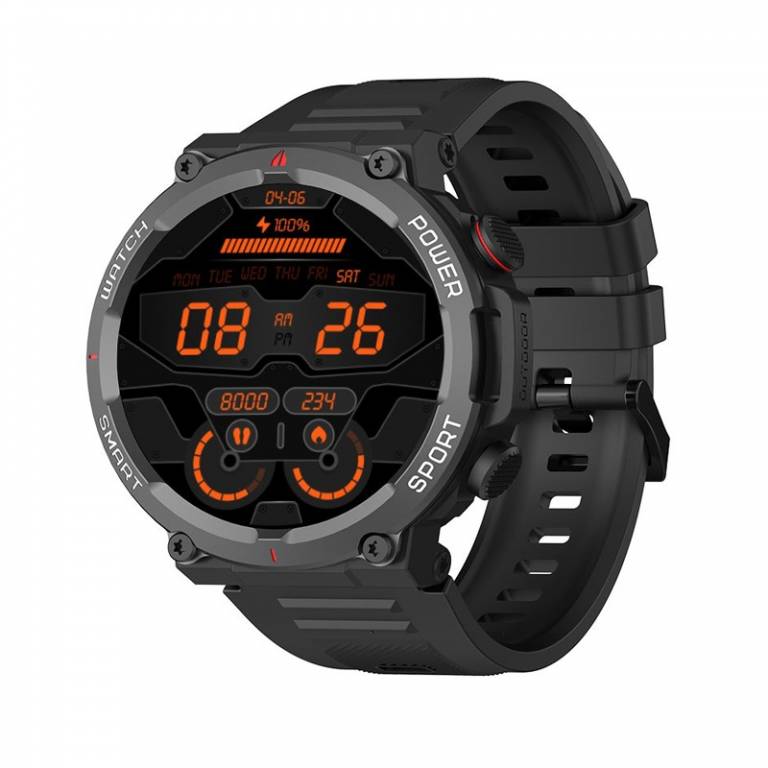 Reloj Inteligente Smartwatch Blackview Modelo W50 de 1.39 Negro