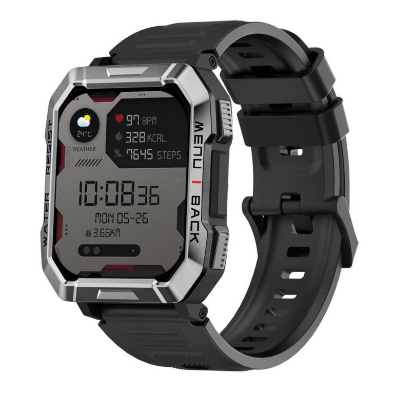 Reloj Inteligente Smartwatch Blackview W60 de 2.01 Linterna Negro
