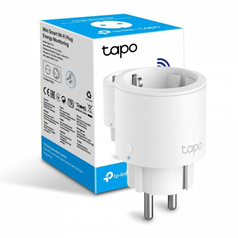 Enchufe Inteligente TP-LINK TAPO P115 WiFi Monitoreo Energtico