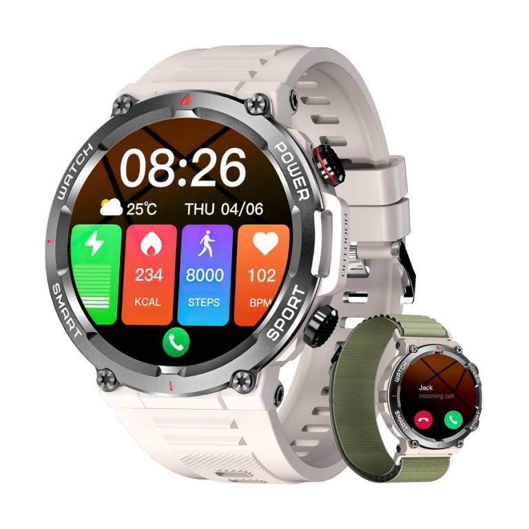 Reloj Inteligente Smartwatch Blackview W50 de 1.39 Caqui