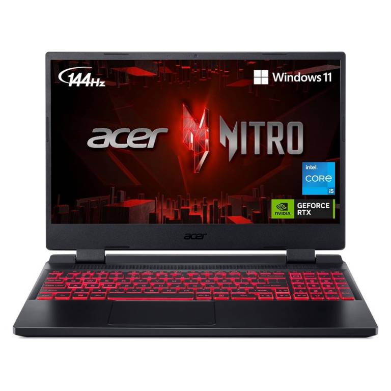 Notebook Acer Nitro Core i5-12500H 8GB 1TB SSD 15.6 144Hz RTX3050