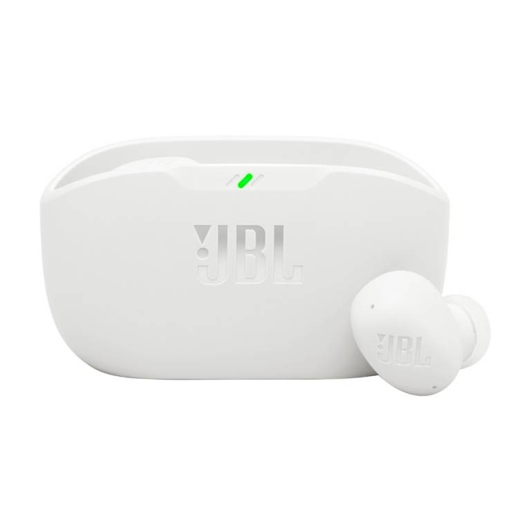 Auriculares JBL Wave Buds 2 TWS Wireless con Base de Carga Blanco