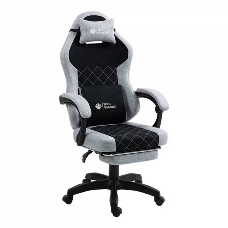 Silla Gamer Shot Gaming SHOT-D1146-GB Tejido Ergon�mica