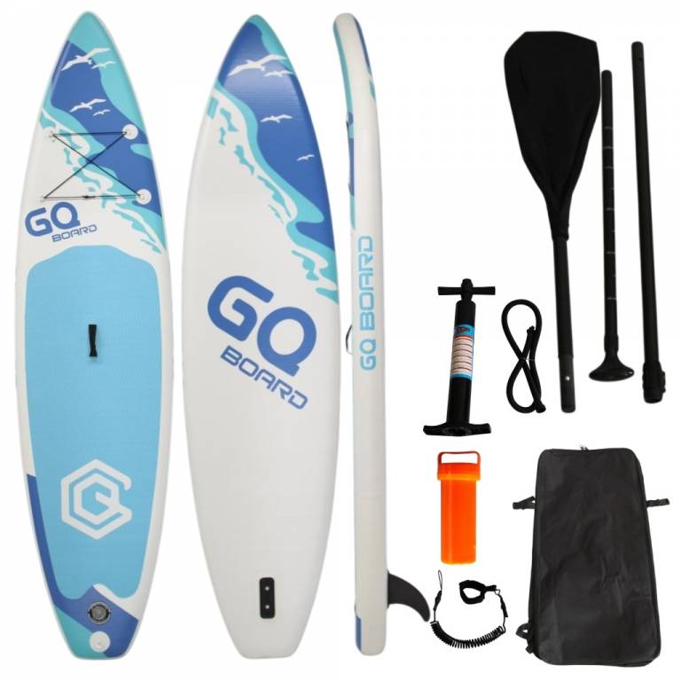 Tabla de Surf Stand Up Paddle Inflable GQ-SW 3.35mts + Accesorios