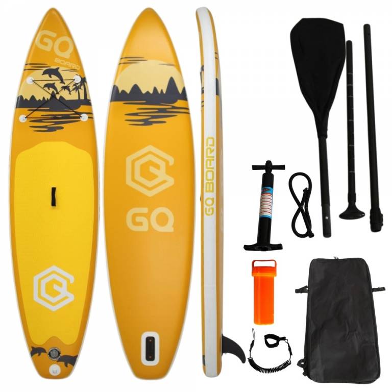 Tabla de Surf Stand Up Paddle Inflable GQ-DP 3.35mts + Accesorios