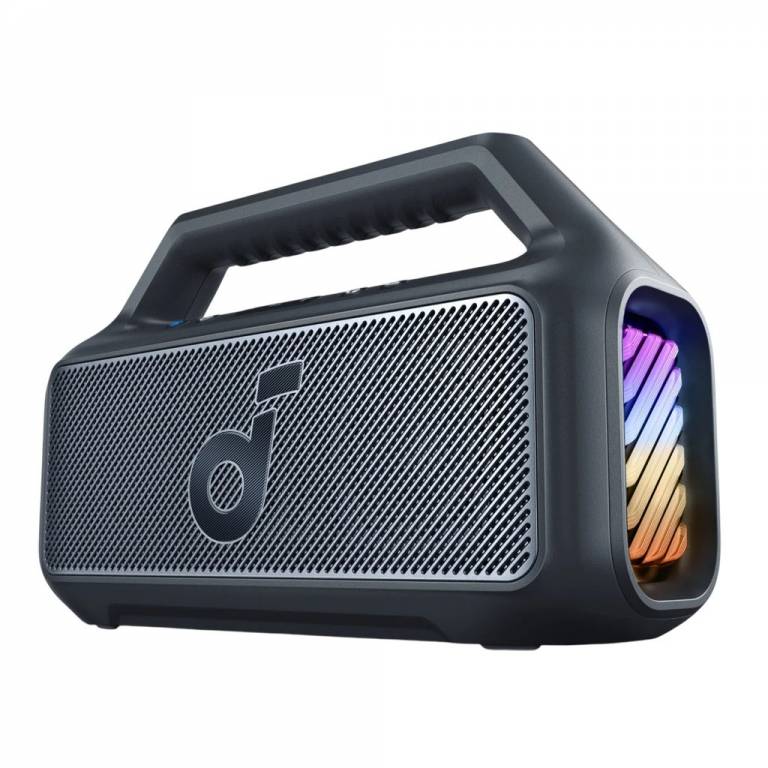 Parlante Portable Soundcore Boom 2 80W 24 Horas con Luces Negro