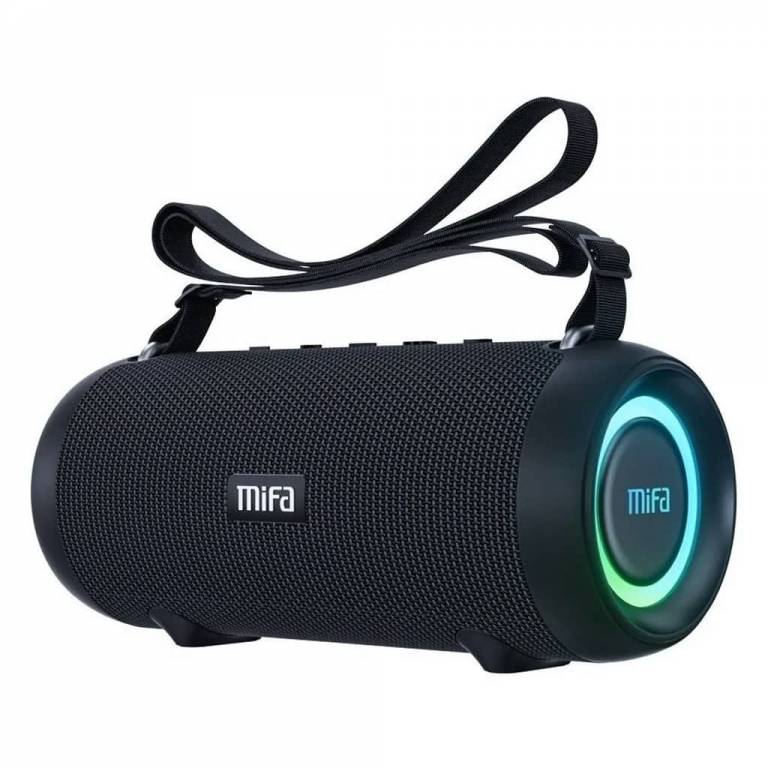 Parlante Portable Mifa A90 RGB Bluetooth 60W 30 Horas Negro