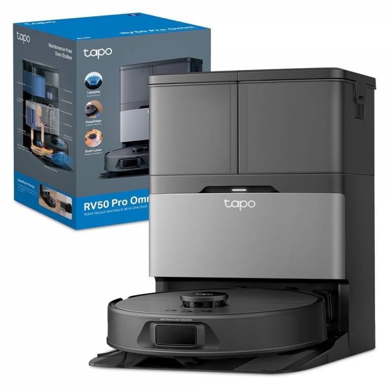 Aspiradora Fregadora Robot Tp-link TAPO RV50 Pro Omni 15.000Pa