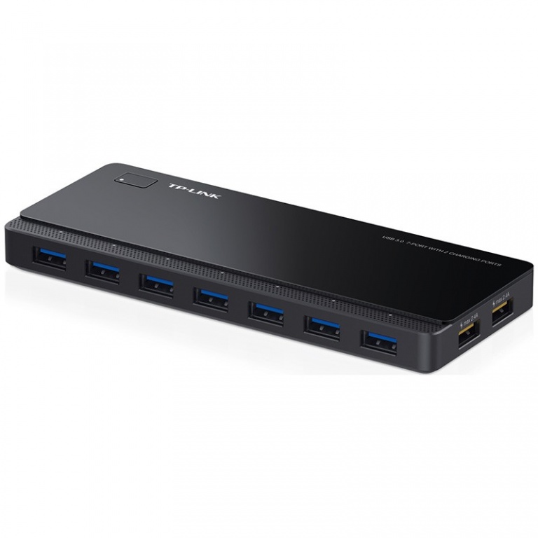 Hub TP-LINK UH720 de 7 Puertos USB 3.0 y 2 Puertos de Carga