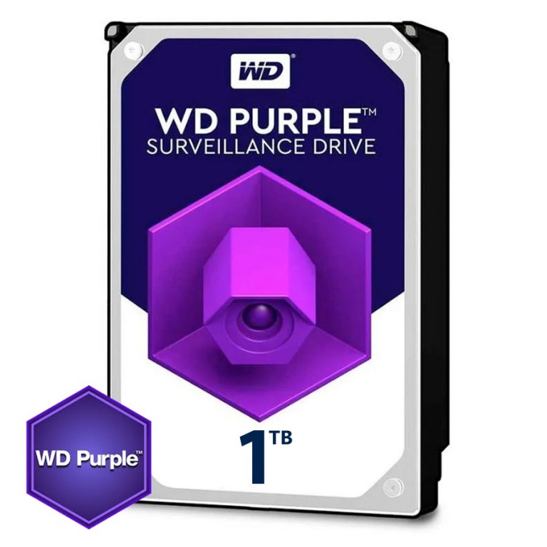 Disco Duro 3.5 WD Purple 1 TB Sata 3 IntelliPower