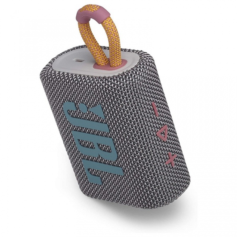 Parlante Portable JBL Go 3 Bluetooth 4.2W Color Gris