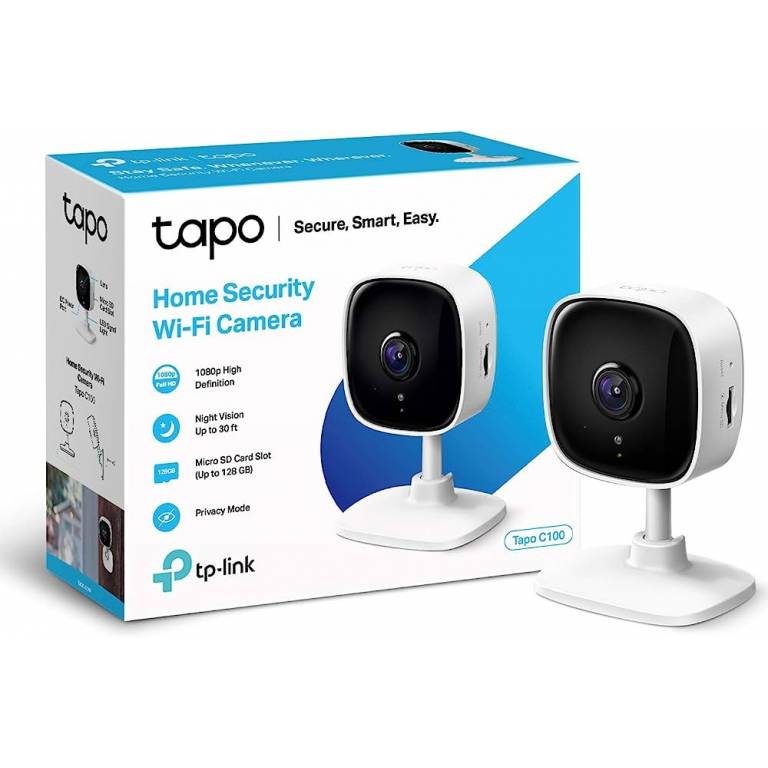 Cámara Wi-Fi TP-LINK TAPO C100 Full HD Con Visión Nocturna