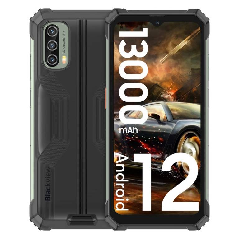 Celular Blackview BV7100, 6,58 FHD+, 6GB+4GB Ram, 128GB Rom, LTE, Android 12