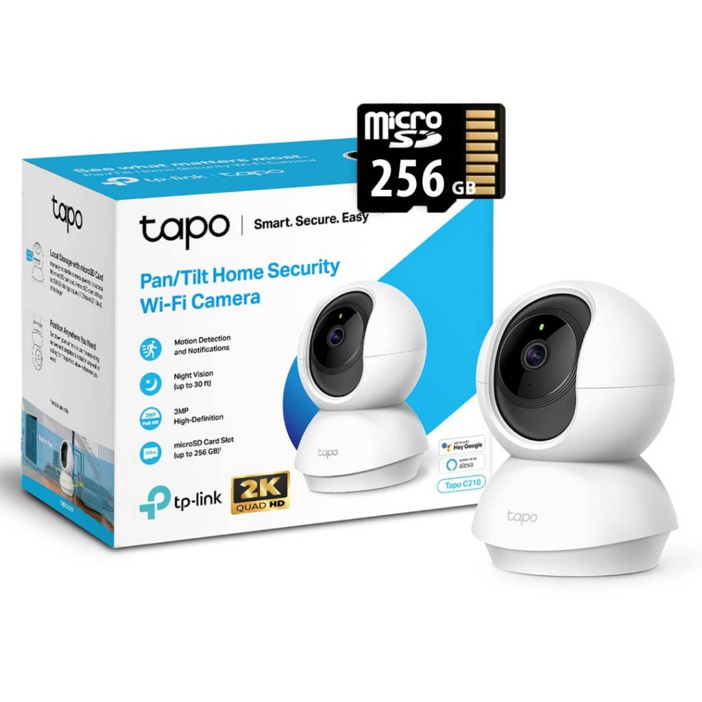 Cámara Wi-Fi TP-LINK TAPO C100 Full HD Con Visión Nocturna SEGURIDAD Y  ACCESO CÁMARAS Y KITS Cámaras